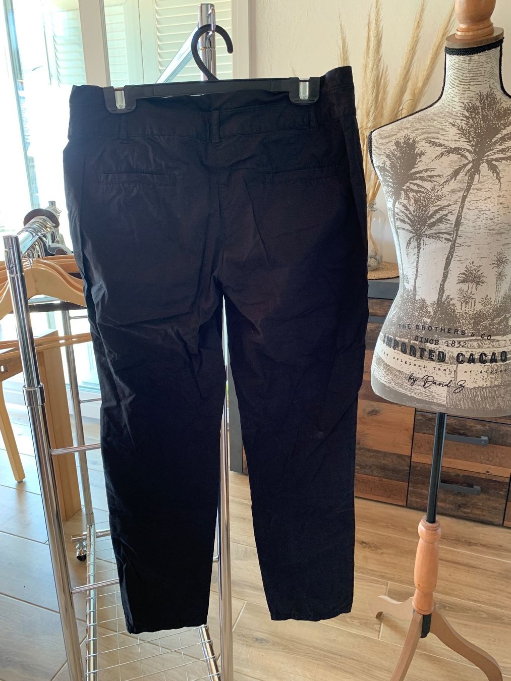 La Redoute Hosen: Pantalon chino noir Redoute coton T38 – Gebraucht aus Perroy von barballalla 1