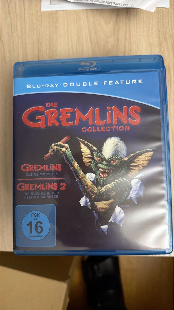Tutti i DVDs: Gremlins 1+ 2 - Blu-ray, Top Zustand  – Nuovo (secondo la descrizione) da Rickenbach SO venduto da martink79