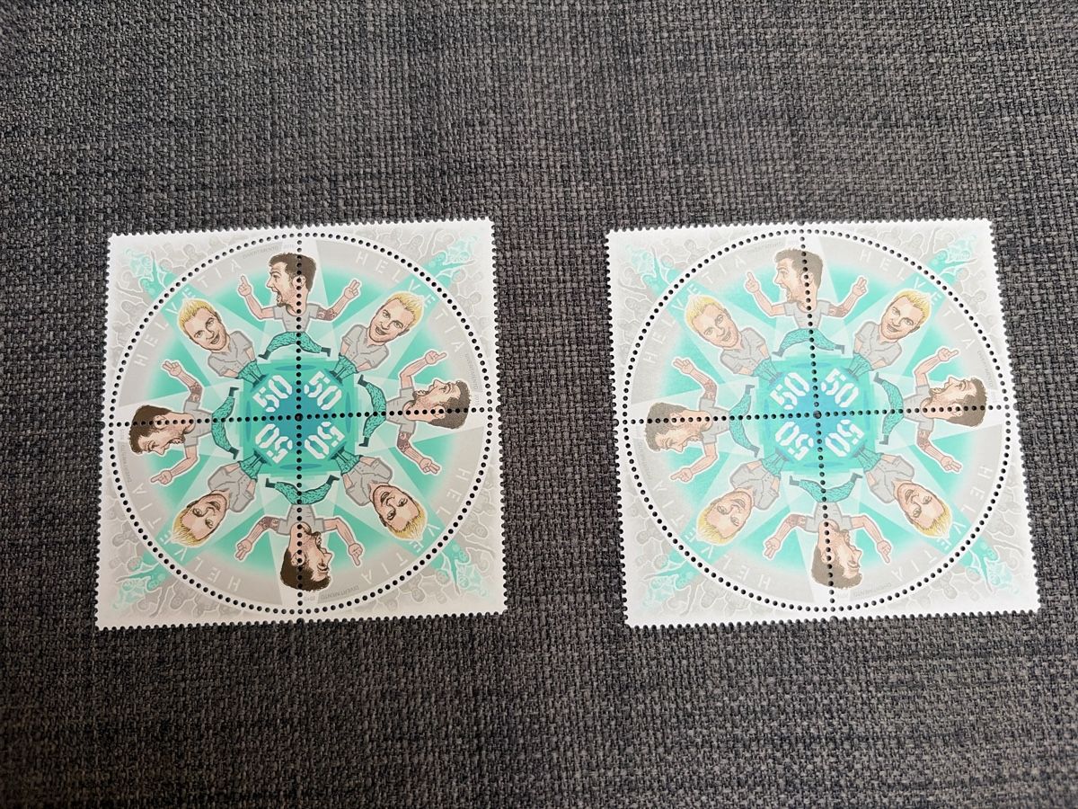 Alle Briefmarken: 2x DivertiMento Sonderbriefmarken Kleinbogen 2015 – Neu (gemäss Beschreibung) aus Koppigen von BLUE_EYE7
