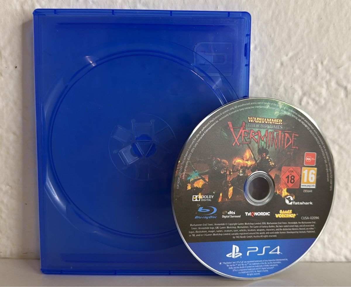 Sony Giochi: Warhammer Vermintide PS4/PS5 Game Disc & Case – Usato da Ehrendingen venduto da bubulence