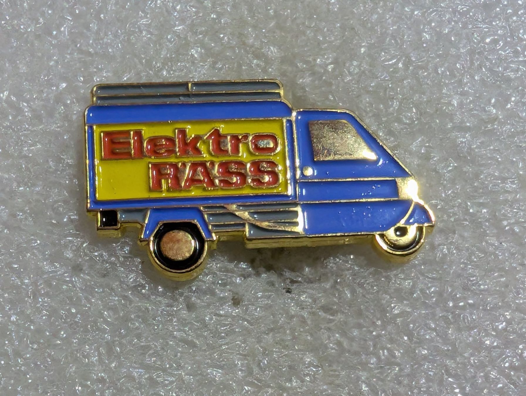 Placchette & Badge: Ansteckpin 195: Elektro Räss – Usato da Oppligen venduto da Pin-Fall-Shop