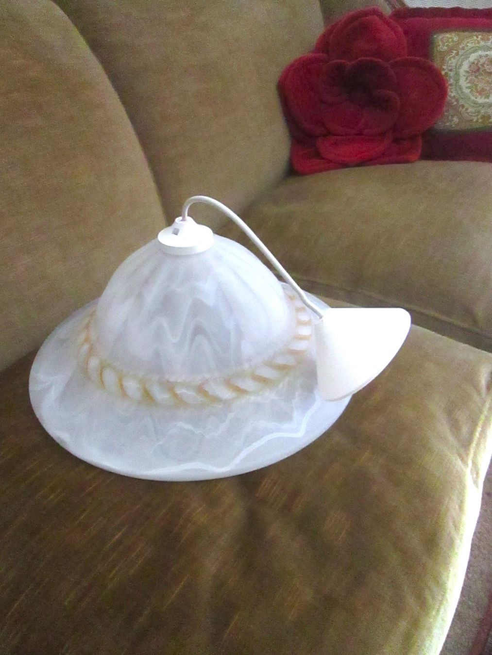 Lampes: Glaslampe – D'occasion à Sementina par babucia 1