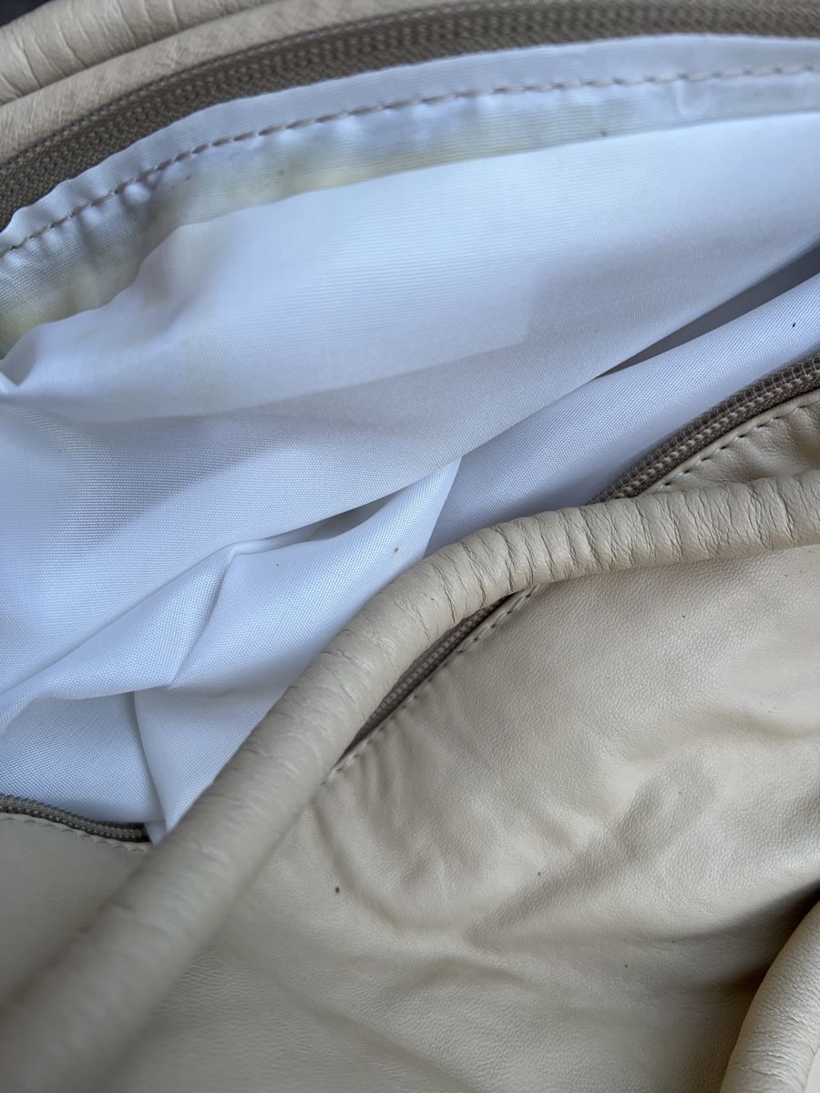 Borse da donna: Original Emmere Ledertasche / Handtasche Beige – Usato da Luterbach venduto da vatab 5