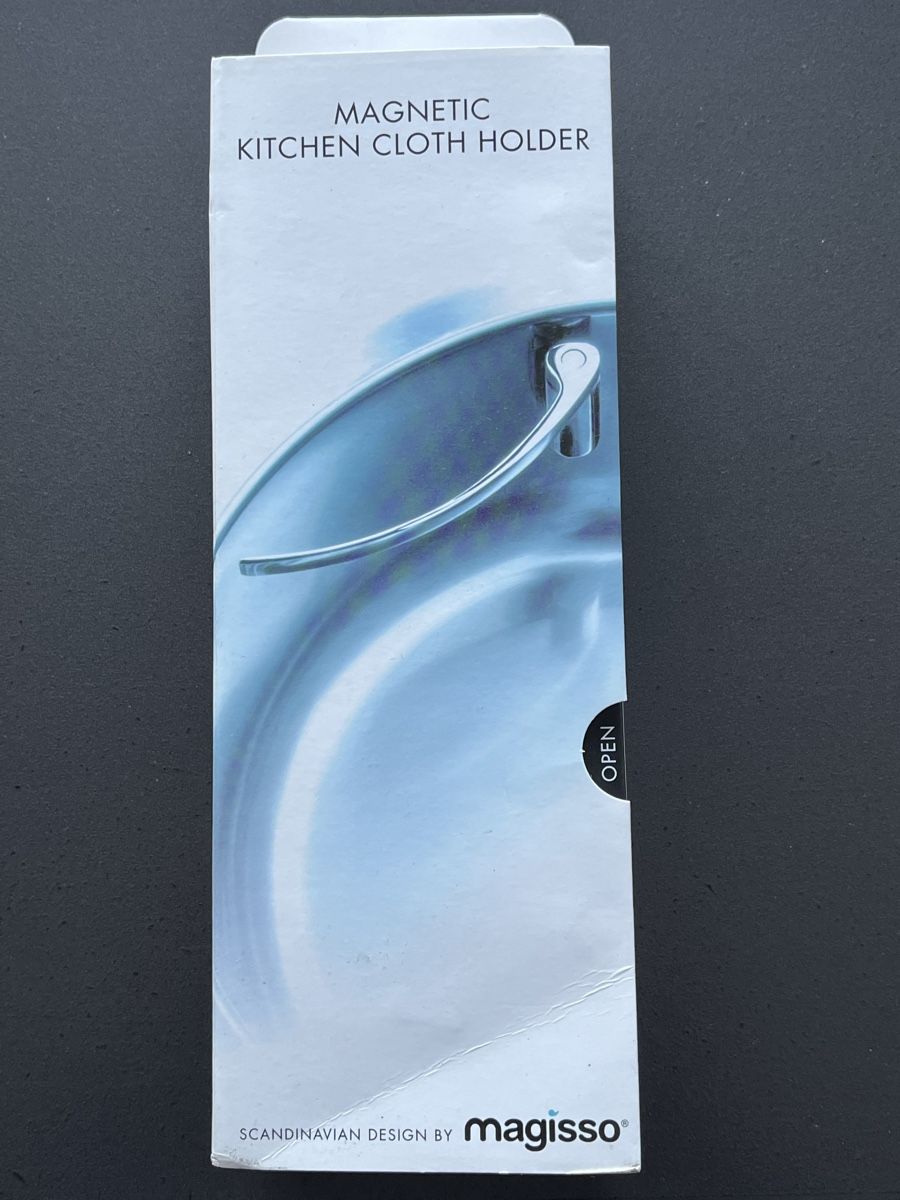 Supporti a parete: Magnetischer Küchentuchhalter – Nuovo e nell'imballaggio originale da Beckenried venduto da Beggo51