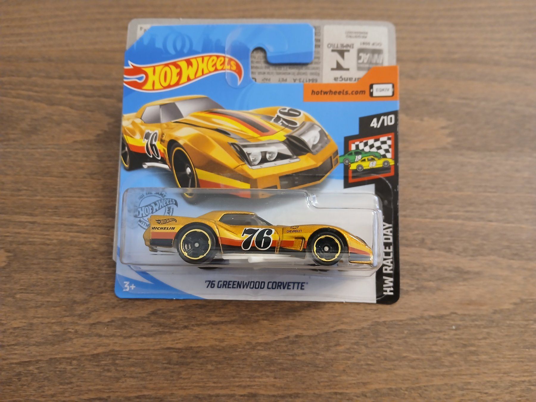 Hot Wheels Modellini d'auto: 1976 Chevrolet Greenwood Corvette – Nuovo e nell'imballaggio originale da Wiedlisbach venduto da Pontiacman93