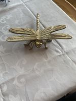 Deko Libelle goldig, neuwertig, schönes Geschenk!