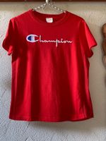VINTAGE CHAMPION T-Shirt Gr. XS Farbe: Mohnrot