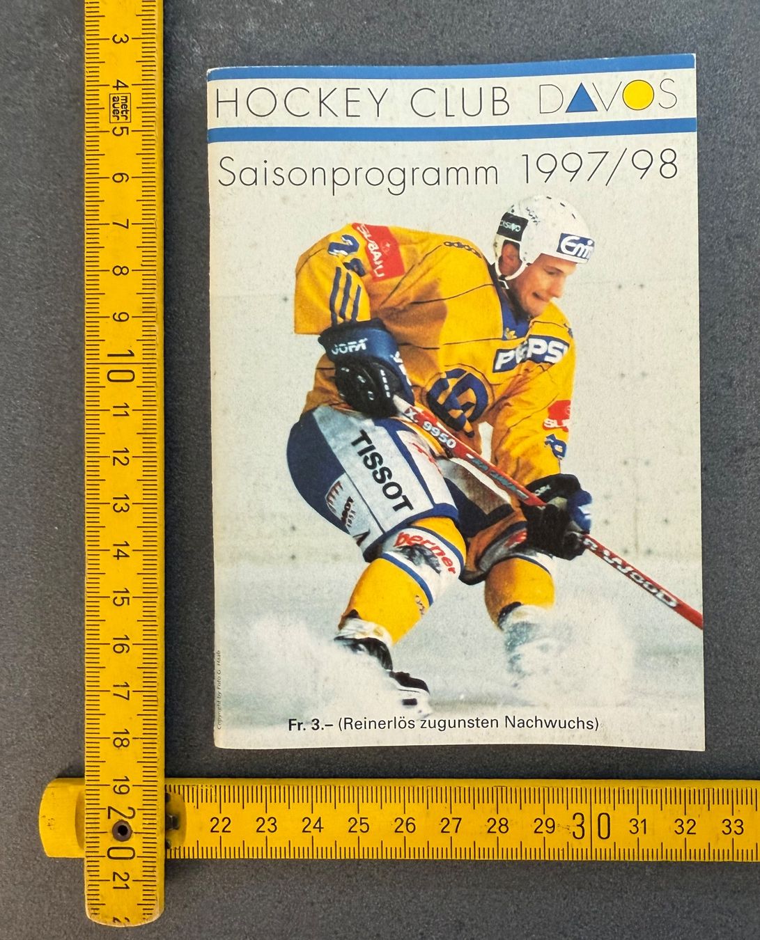 Documenti: HCD Hockey Club Davos  Saisonprogramm 1997/98 – Usato da Contone venduto da Chaos76 5