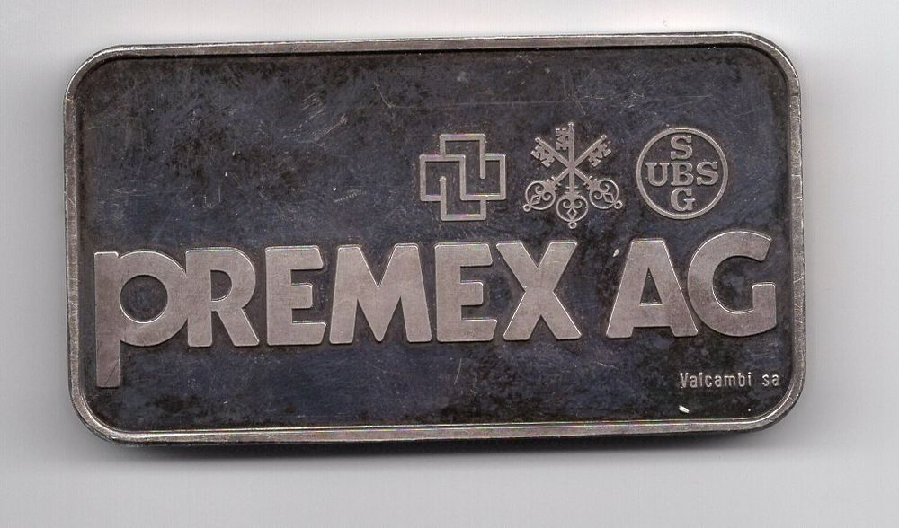 (320) 5 Unzen Silberbarren Premex AG (Gebraucht) in Rüthi (Rheintal ...