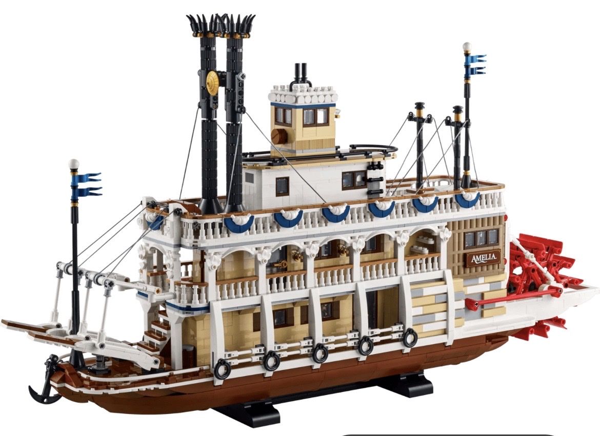 Lego Kit di costruzioni: Lego Flussraddampfer – Usato da Merlischachen venduto da maerlischacher