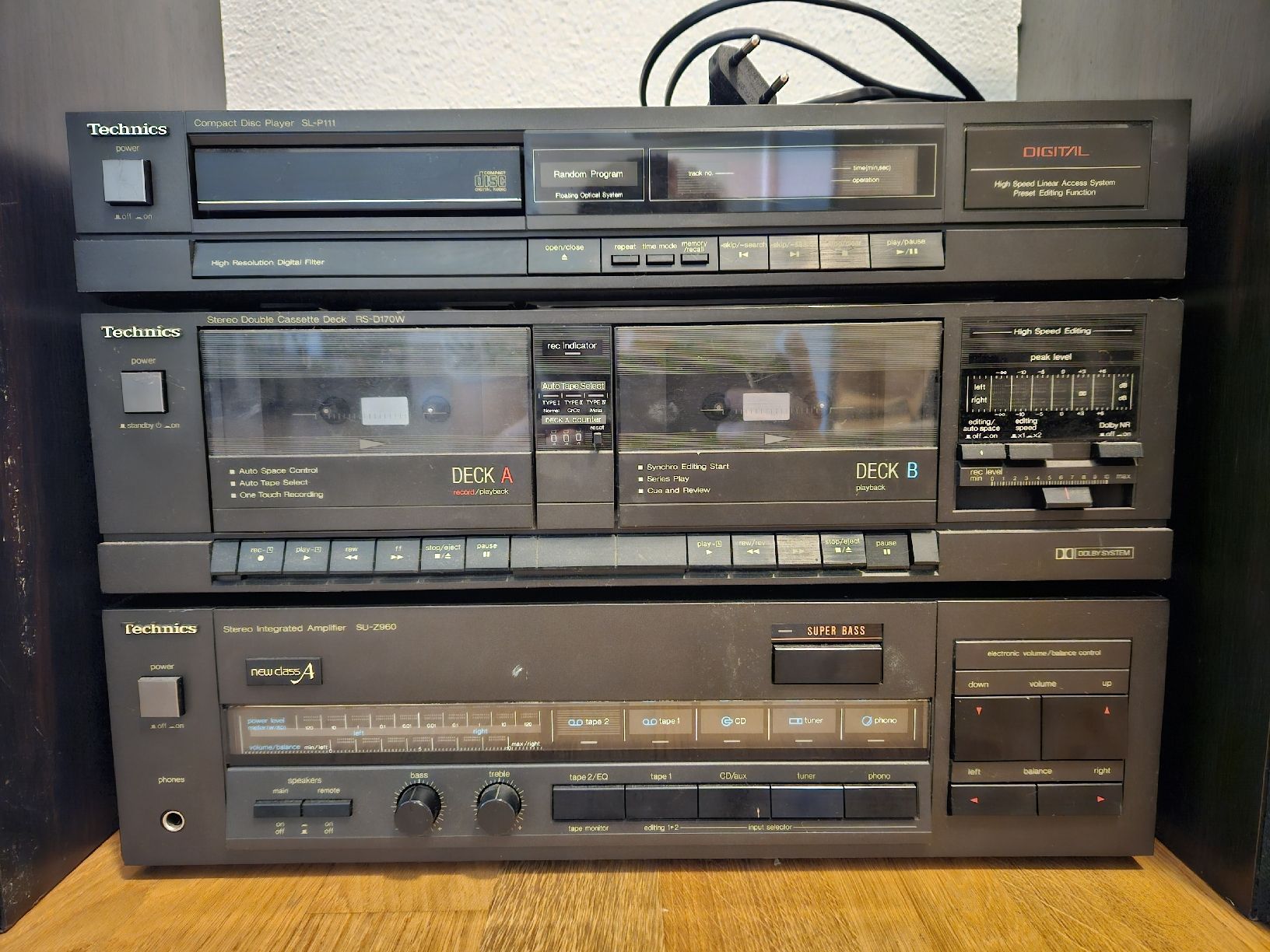 Technics Amplificatori: Technics Hi-Fi Anlage mit Boxen – Usato da Roggwil BE venduto da Hr.Gustav 1