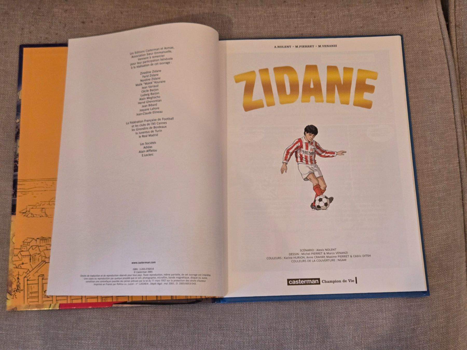 Comics: Zidane en BD - EO – Gebraucht aus Crémines von Blakedrake 3
