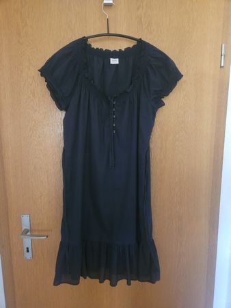 Esprit Kleid schwarz, mit Knöpfen Grösse 36 gebraucht