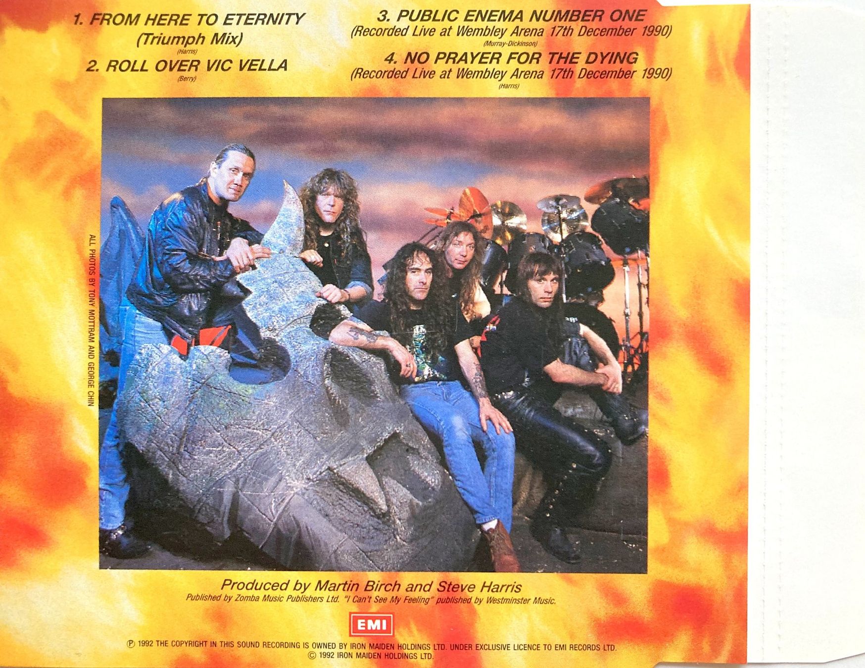 CD: IRON MAIDEN - FROM HERE TO ETERNITY – Usato da Bottens venduto da hotter-than-hell 1