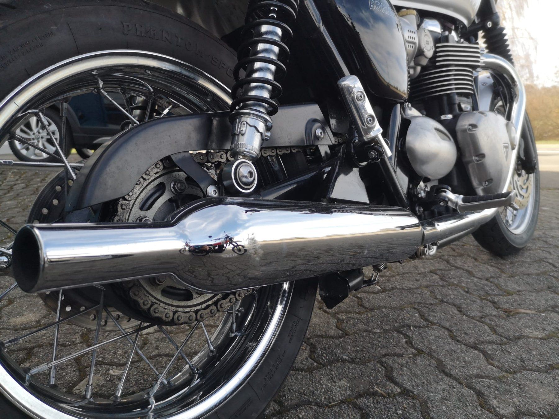 Triumph Strasse: Triumph Bonnewille 1200 T120  3280km 80PS – Gebraucht aus Lommis von twospark 4