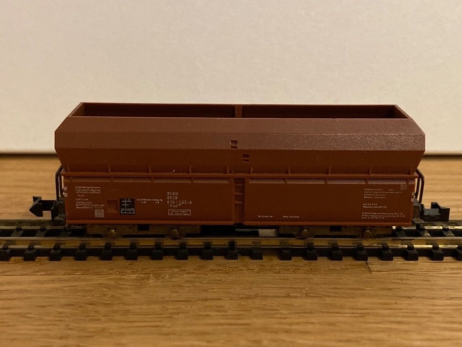 Trix Modellini di ferrovie: Minitrix 3287 Grossgüterwagen offen – Nuovo (secondo la descrizione) da Schlierbach venduto da Look8
