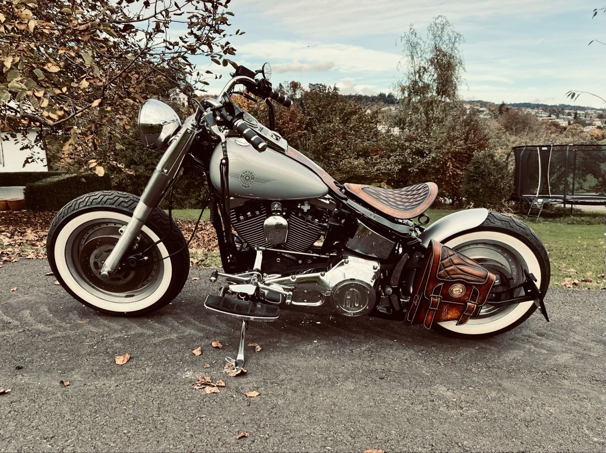 Harley-Davidson Chopper: 1992 Harley Davidson Softail Precision Bobber THE FURY – Usato da Meggen venduto da PrecisionBobbers 2
