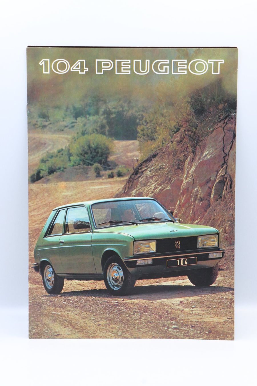 Peugeot Documenti: Peugeot 104 1977 Prospekt – Usato da Bühl b.Aarberg venduto da Collectorpassions