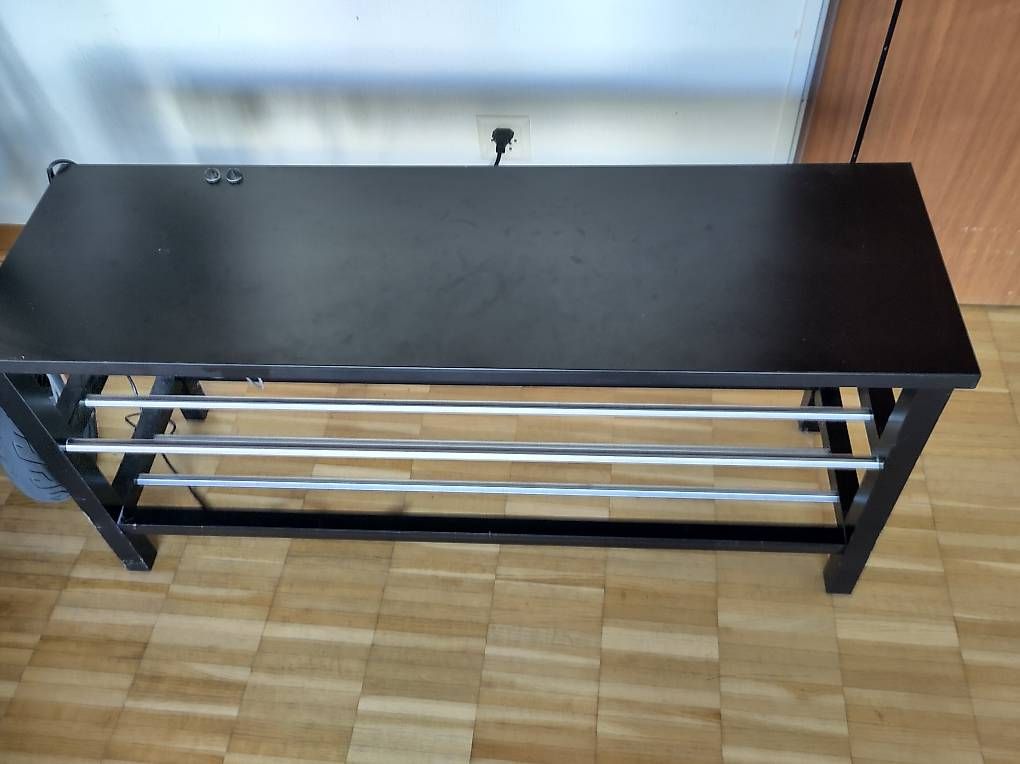 Panchine: Banc à chaussures IKEA noir – Usato da Gland venduto da cholletk01 1
