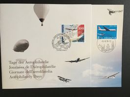 2016 Combifolder No 15  50. Tage der Aerophilatelie + Zusatz