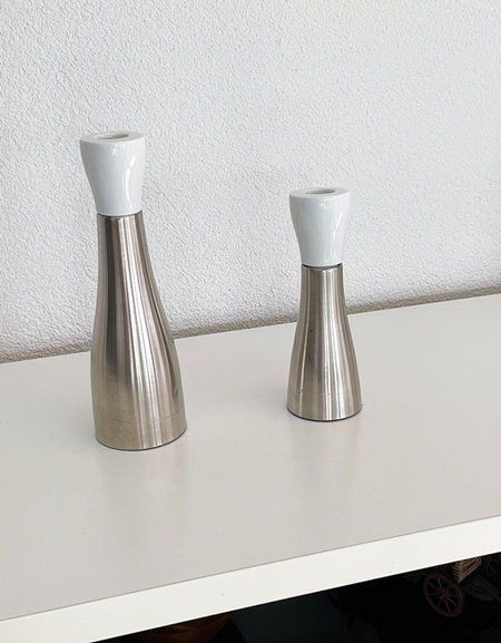 Portacandele: Elegante Kerzenständer 2 Stück – Usato da Wohlen AG venduto da Prinzess1