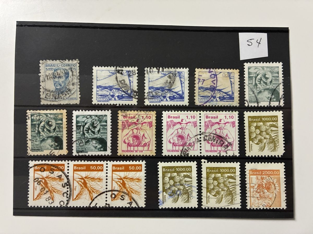Tutti i francobolli: Brasilien briefmarken  – Usato da Riehen venduto da vernizi
