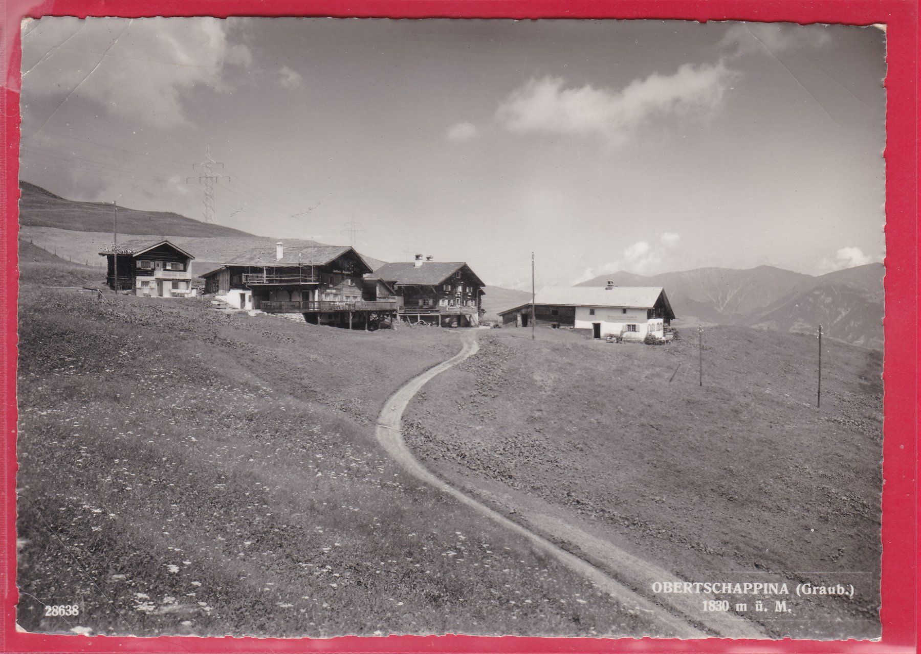 Cartoline postali: OBERTSCHAPPINA 1830m – Usato da Oberrieden venduto da Gebirgsstelze