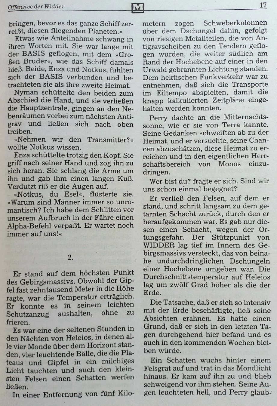 Fumetti: Comic - Perry Rhodan 1489 - Offensive der Widder – Usato da Niederuzwil venduto da lubimaja 2