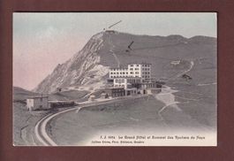 Sommet des ROCHERS DE NAYE - Hôtel - Train - 1907