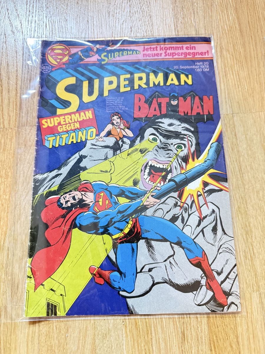 Fumetti: 🚨 • Superman / Batman Comic  – Usato da Allschwil venduto da Collector.Shop.Swizz