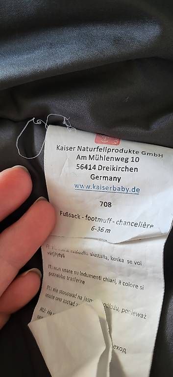 Kaiser Sacs de couchage: Kinderwagensack Kaiser Gr 6 - 36 Monate – D'occasion à Sempach par mysteraoxx 1