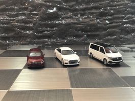 HERPA 1:87 H0 MERCEDES-BENZ A-KLASSE, AUDI A6,VW T6.I