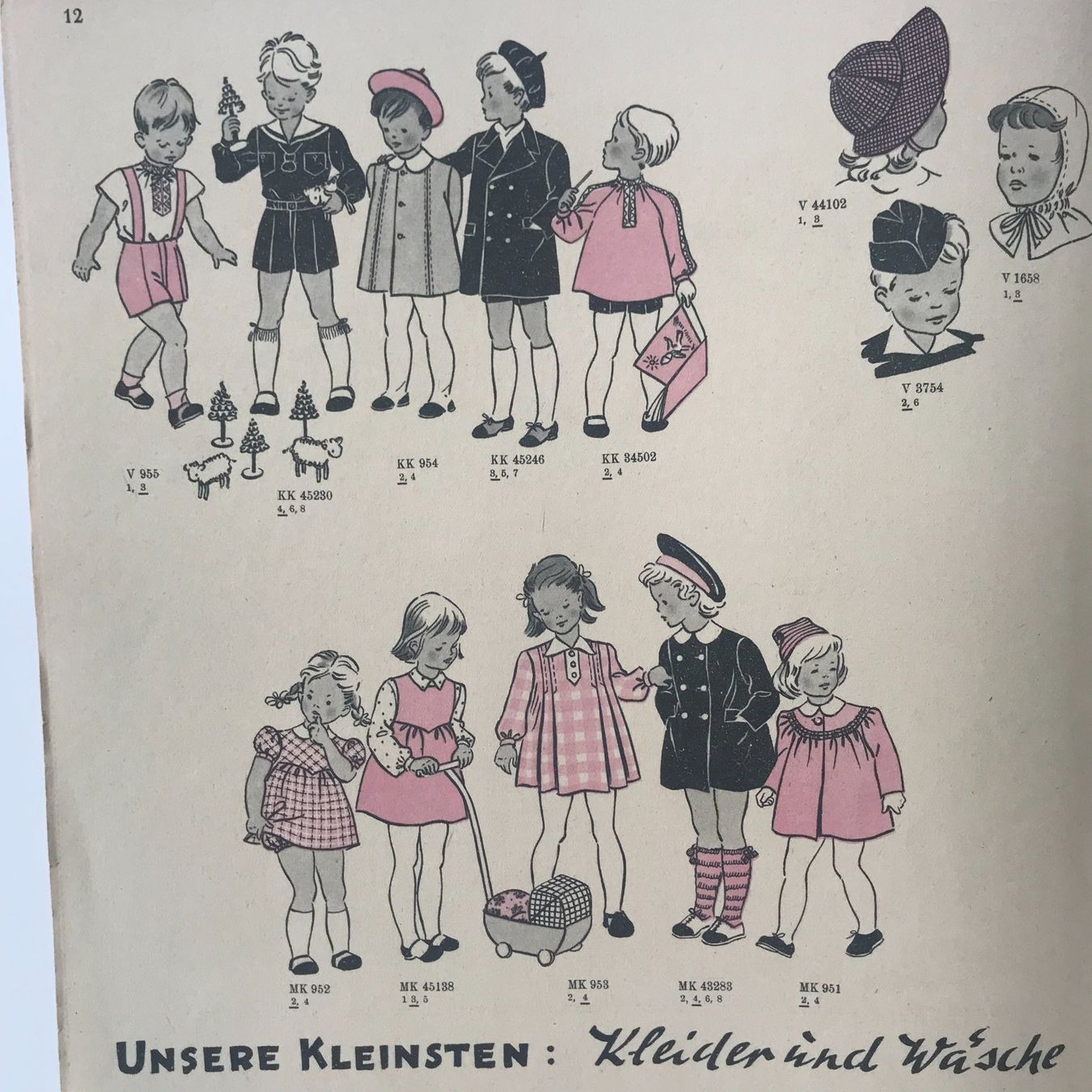 Cartamodelli: Deutsche Moden-Zeitung Beyer Leipzig Schnittmusterbogen 1942 – Usato da Brüttisellen venduto da Buxus 6
