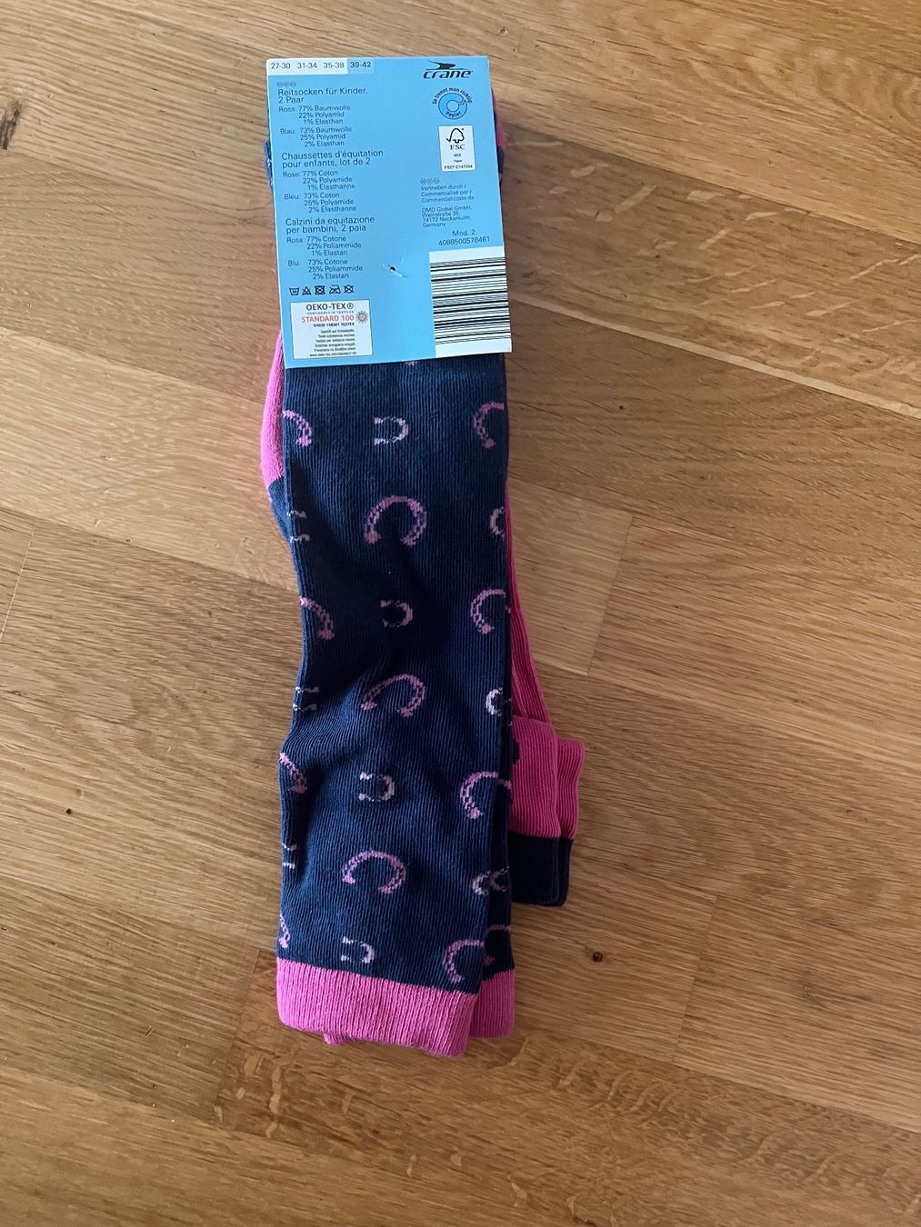 Socken für Kinder: Reitspcken Mädchen Gr.35-38 – Neu und originalverpackt aus Bettlach von Tradenet100 1