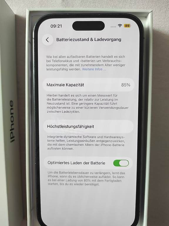 Telefoni cellulari / Smartphones: iPhone 14 Pro Purple Batterie  85% – Usato da Reinach BL venduto da mil_b29q 3