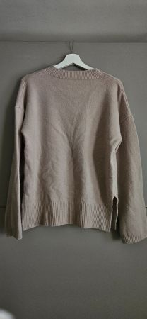 Damen Pullover Beige, Nougat Grösse M