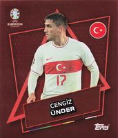 Topps EURO 2024 Swiss Edition SP TUR ohne Signatur