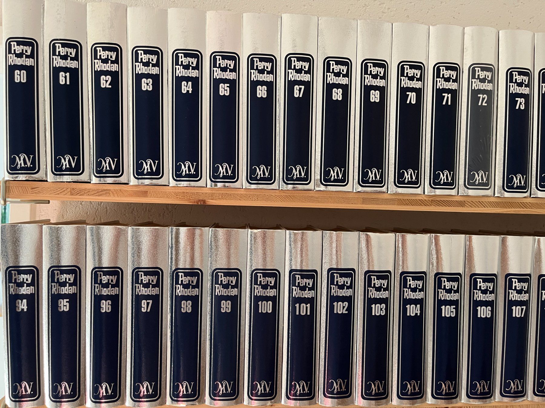 Libri: Perry Rhodan Sammlung, Silberbände 60 - 137 – Usato da Bärschwil venduto da Neo_777 1
