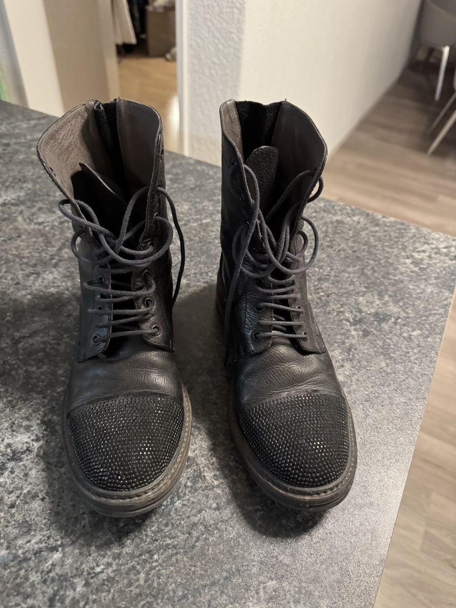 Damenschuhe: Leder Boots – Gebraucht aus zürich von dalia06 2