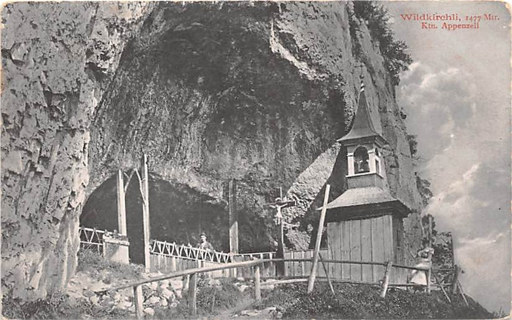 Ansichtskarten: Wildkirchli – Gebraucht aus Ottikon b.Kemptth. von Neptun1974