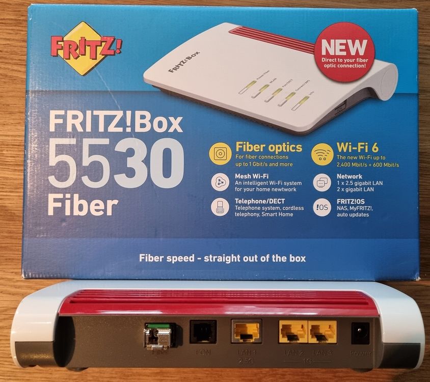 FRITZ!Box 5530 Fiber AON | Kaufen auf Ricardo