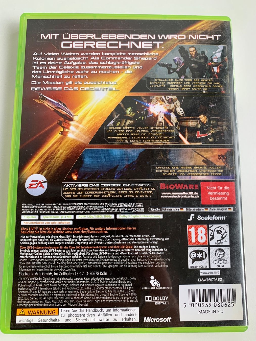 Microsoft Jeux: XBOX 360 Mass Effect 2 – D'occasion à Kaiseraugst par Marsupower 1