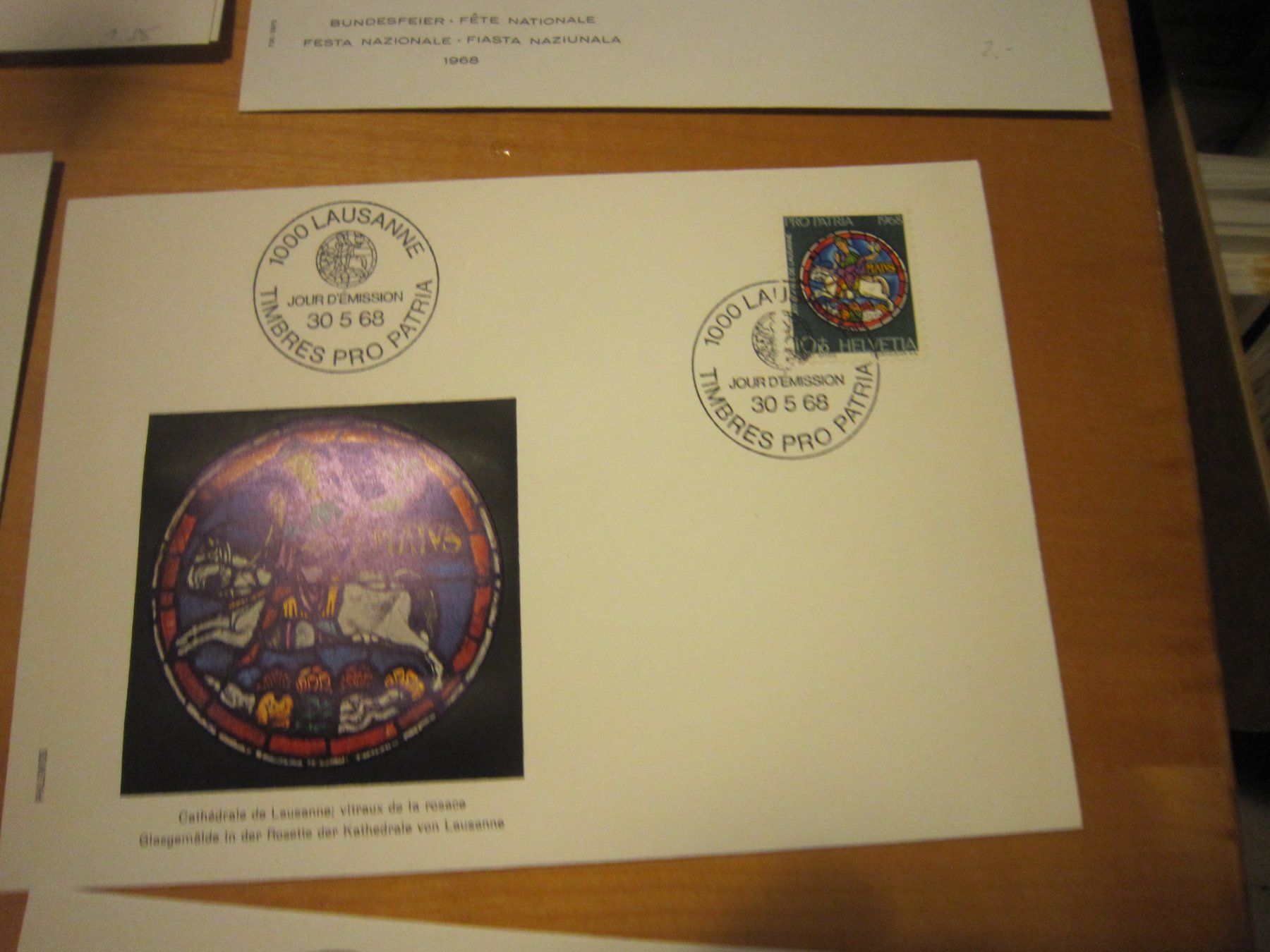 Tutti i francobolli: PP 1968 FDC Serie und einzeln auf Spezialbriefe – Usato da Gordola venduto da Polentaefung 7