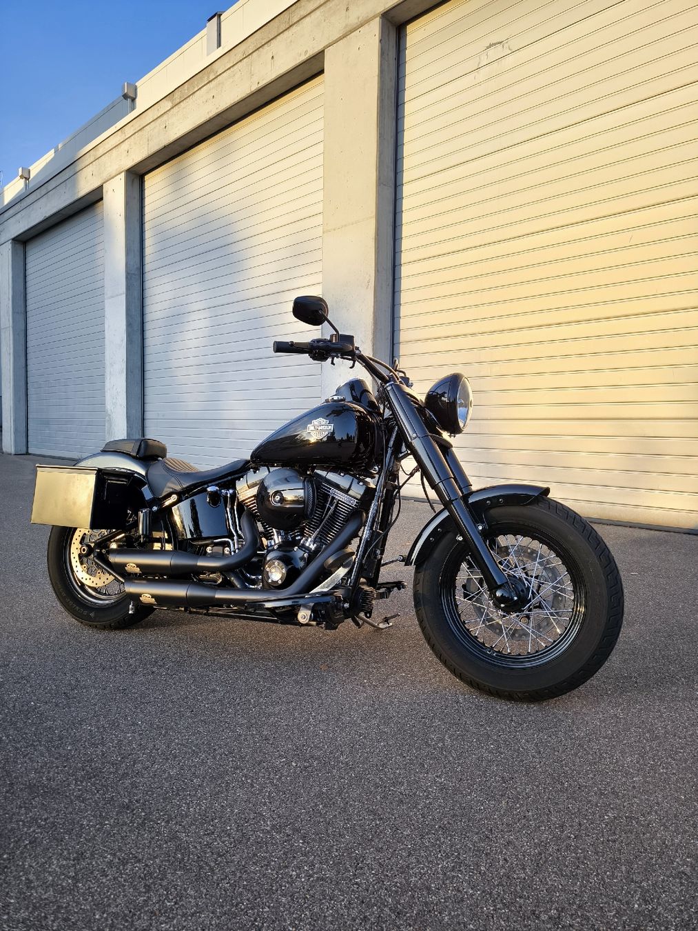 Harley-Davidson Chopper: Harley Davidson Softail Slim FLSS – Nuovo (secondo la descrizione) da Döttingen venduto da la112 1