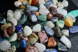 100g Trommelsteine / Heilsteine bunt gemischt von TOPSTONE