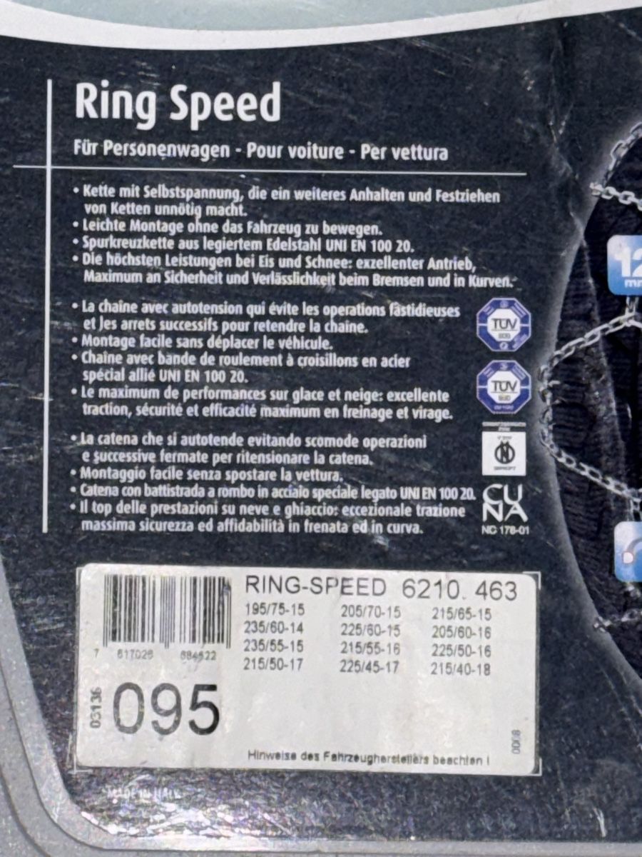 Catene da neve: Schneeketten – Nuovo e nell'imballaggio originale da Jona venduto da nowbody2040 1