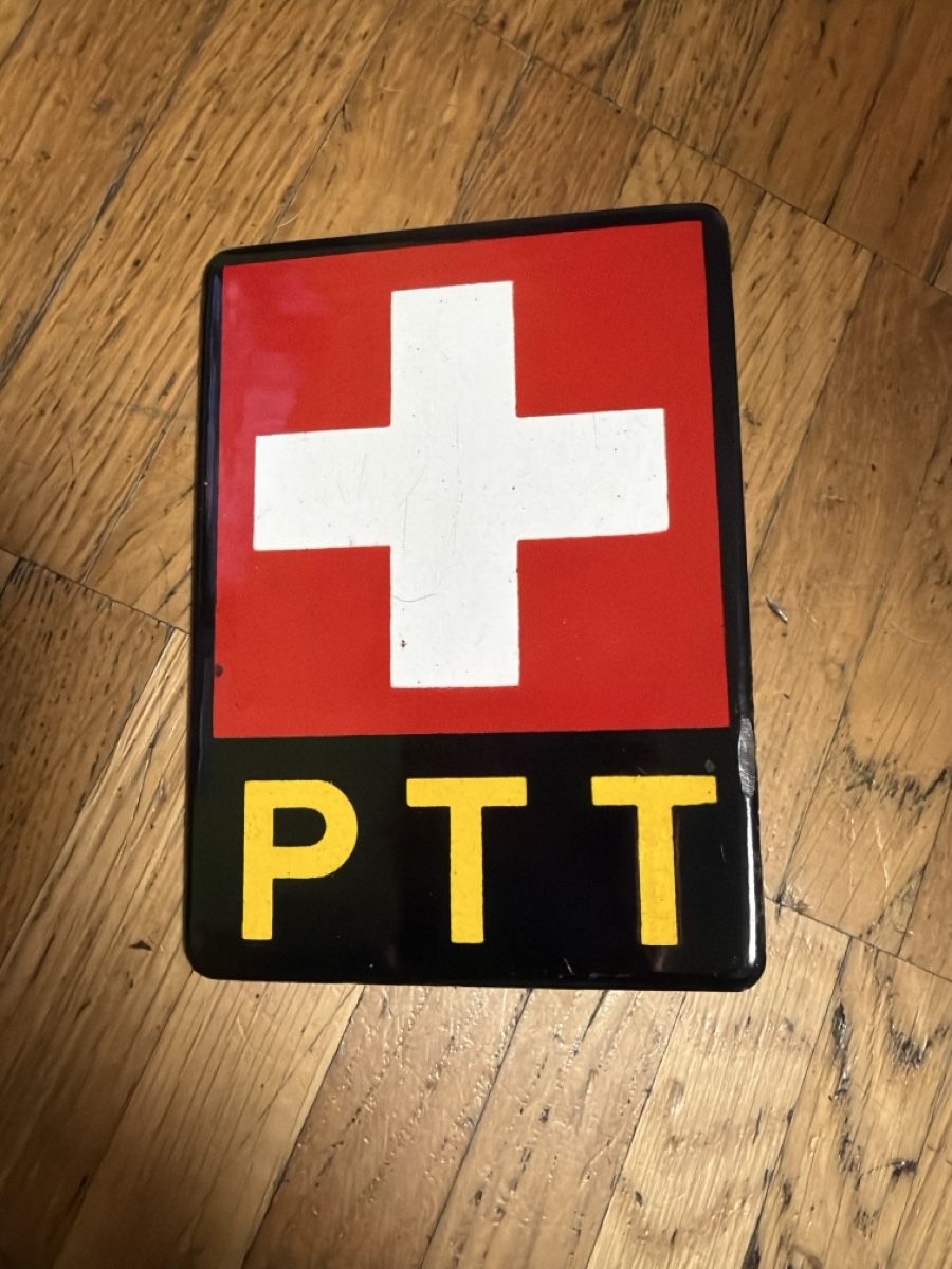 Schilder: Plaque PTT – Gebraucht aus monte carasso von Chanel82