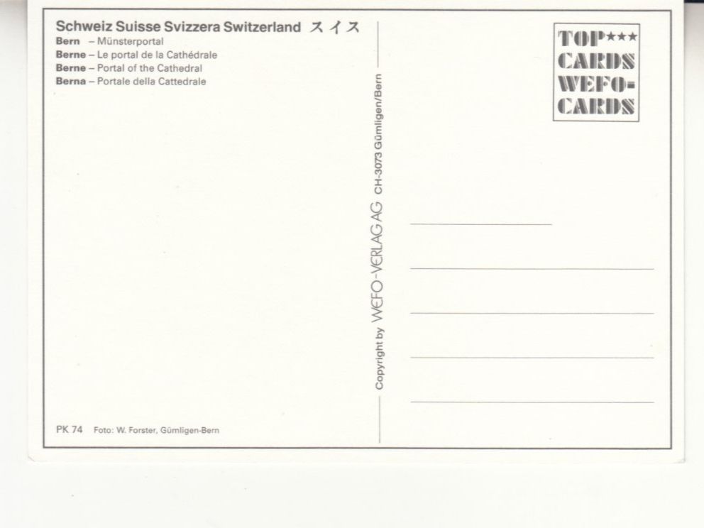 Cartes postales: Bern ca. 1990 – D'occasion à Bürglen TG par StampGraf 1