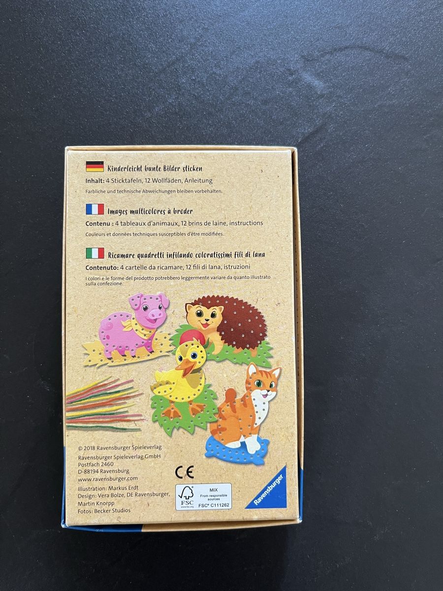 Ravensburger Giochi: Ravensburger - jeu images à broder – Usato da Chénens venduto da RosaLine 1