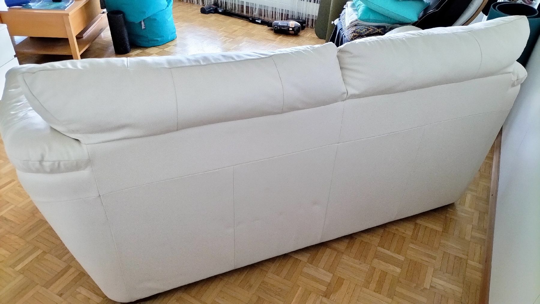 Divani: Leder Schlafsofa 3sitzer – Usato da Wädenswil venduto da KiNiRe 3
